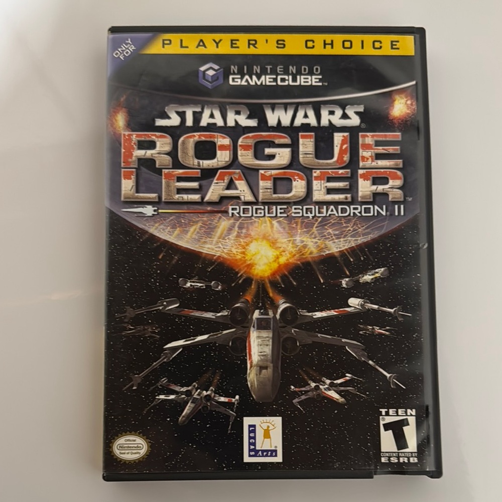 Nintendo Black GameCube Star Wars Rogue Leader
